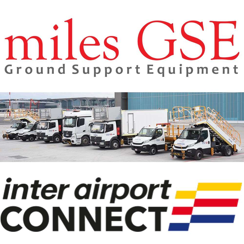 Miles GSE Exhibitor at Inter Airport CONNECT Germany 2021, inter airport CONNECT Germany 2021