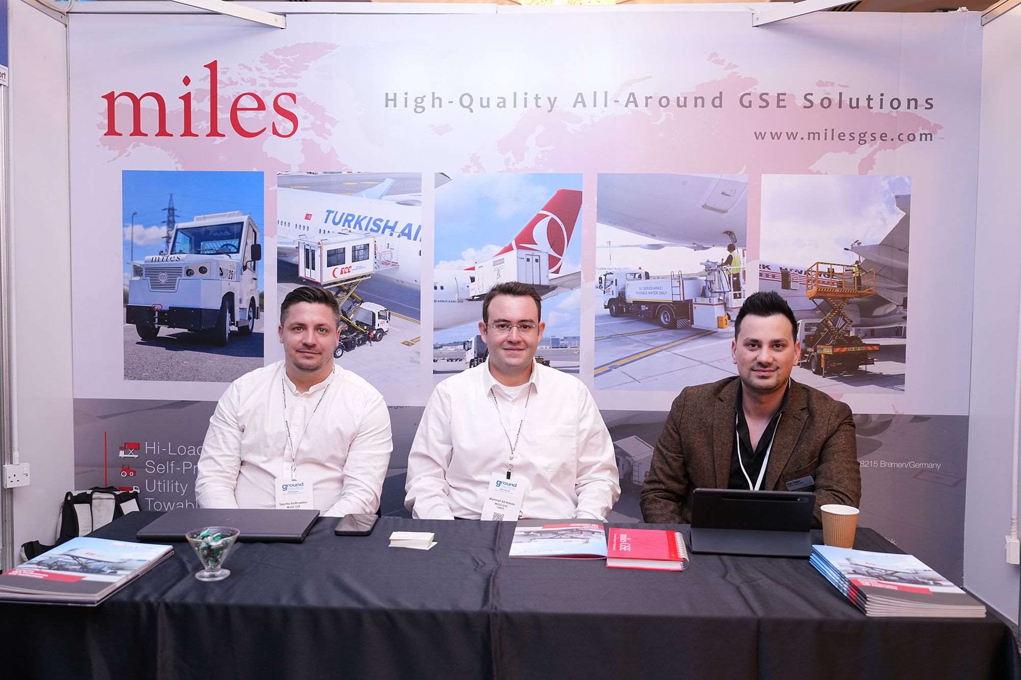 Miles GSE attended the Ground Handling International Conference in Dubai., Miles GSE attended the Ground Handling International Conference in Dubai.