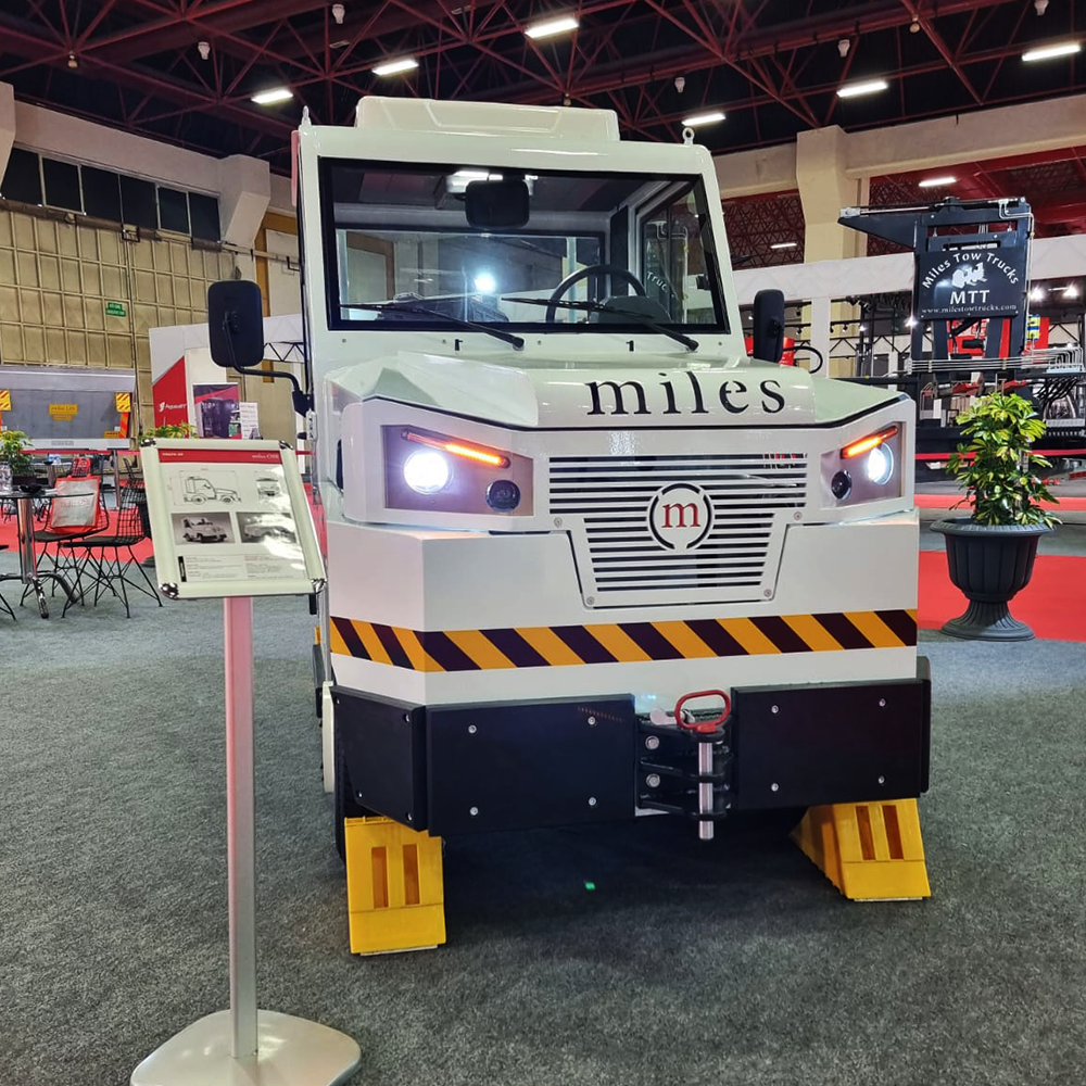 Miles GSE demonstrated its new Miles - Volta 25 Baggage Tractor for the first time!, Turkish Aviation Industry, Ground Support Equipment, Ground Handling Miles GSE demonstrated its new Miles - Volta 25 Baggage Tractor for the first time!, Turkish Aviation Industry, Ground Support Equipment, Ground Handling